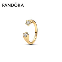 PANDORA 潘多拉 [新年禮物]流星開口戒星星金色開口設(shè)計(jì)可愛生日禮物