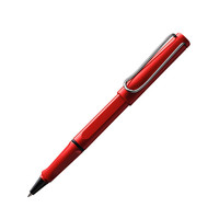 LAMY 凌美 Safari狩獵系列 拔帽寶珠筆 亮紅色桿藍(lán)芯 0.7mm 單支裝