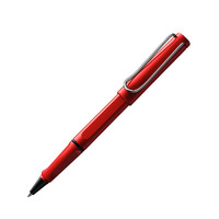 LAMY 凌美 Safari狩獵系列 拔帽寶珠筆 亮紅色桿藍芯 0.7mm 單支裝