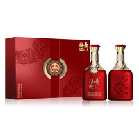 WULIANGYE 五糧液 福喜迎門 52度 濃香型白酒 500ml*2瓶 紅福禮盒