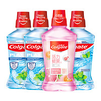 Colgate 高露潔 鮮果酷爽漱口水 500ml*4瓶