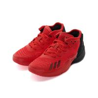 adidas 阿迪達(dá)斯 兒童新年紅中幫緩震耐磨運(yùn)動鞋