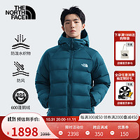 THE NORTH FACE 北面 羽絨服男戶外600蓬鵝絨填充高蓬保暖防潑水外套24秋冬|7W7G 1NO