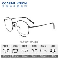 essilor 依視路 鉆晶系列防藍(lán)光耐磨高清鏡片1.60非球面現(xiàn)片*2+贈(zèng)鈦框（五折倒計(jì)時(shí)）