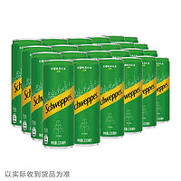 Schweppes 怡泉 Coca-Cola 可口可樂 怡泉 Schweppes 無糖零卡檸檬味蘇打水330ml*24罐