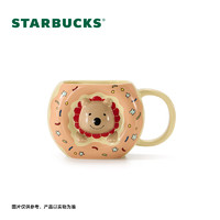 STARBUCKS 星巴克 杯子 派對萌寵系列 可愛造型款馬克杯 桌面咖啡水杯  355ml