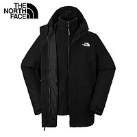 THE NORTH FACE 北面 沖鋒衣男戶外保暖抓絨內(nèi)膽三合一沖鋒外套89YX