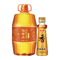 胡姬花 古法花生油6.08L+金龍魚芝麻油100ml