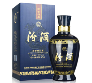 汾酒 藍(lán)汾 53%vol 清香型白酒 475ml 單瓶裝