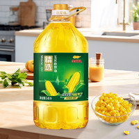 金龍魚(yú) 家用玉米油5.43L 玉米胚芽油非轉(zhuǎn)基因壓榨一級(jí)家用炒菜大桶