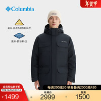 哥倫比亞 戶外24秋冬男金點(diǎn)防水沖鋒衣鴨絨650蓬羽絨服WE9667 010 XL(185/104A)