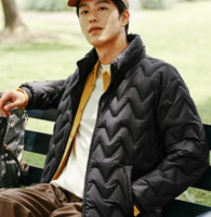 2024冬季新款！Semir 森馬 男防水保暖立領(lǐng)羽絨服