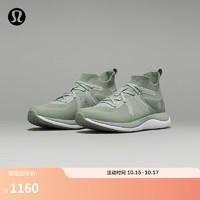 lululemon 丨chargefeel 2 女士中幫綜合跑訓(xùn)鞋 LW9EQ1S 棕櫚球場/淺鼠尾草/白色 36