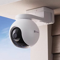 EZVIZ 螢石 HB8-4G電池云臺(tái)300萬像素智能攝像頭+8W太陽能板