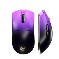 EWEADN 前行者 S9 Ultra 三模輕量化游戲鼠標 42000DPI 黑紫