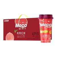 香飄飄 Meco蜜谷 果汁茶 桃桃紅柚味 400ml*8杯