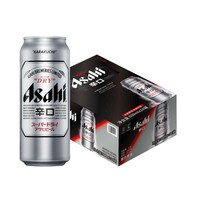 Asahi 朝日啤酒 、限100件：朝日Asahi朝日超爽生啤酒 500ml*24聽 10.9度 整箱裝