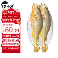 黃小漁 寧德三去大黃魚300g*3條