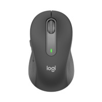 logitech 羅技 無線藍牙鼠標 輕音鼠標 M650 M-中小手型 黑色