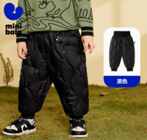 百億補(bǔ)貼！mini balabala 迷你巴拉巴拉 兒童保暖休閑褲