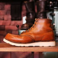 RED WING 紅翼 ClassicMoc經(jīng)典時(shí)尚莫克趾高幫工裝靴875D