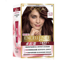 L'OREAL PARIS 卓韻霜賦活養(yǎng)護(hù)染發(fā)霜 #4.15灰紅褐棕色 1盒