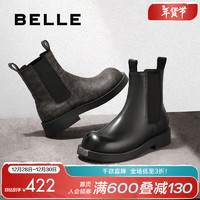 BeLLE 百麗 男靴商場(chǎng)同切爾西小鋼頭靴D9F60DZ3