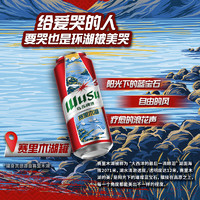 WUSU 烏蘇啤酒 紅烏蘇風(fēng)景罐 500ml*12罐