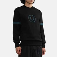 Fred Perry 佛萊德·派瑞 男士重磅加絨保暖麥穗刺繡衛(wèi)衣M6604