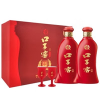 口子窖 六年型 52度 兼香型白酒 450ml*2瓶 禮盒裝