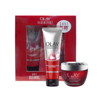 OLAY 玉蘭油 新生煥活潔面 100g+大紅瓶新生塑顏面霜 50g