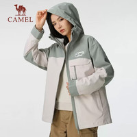 CAMEL 駱駝 熊貓聯(lián)名沖鋒衣三合一女外套男戶外三防保暖登山服