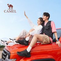 CAMEL 駱駝 戶外運(yùn)動休閑鞋男女情侶款網(wǎng)面