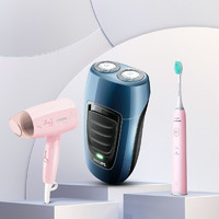 PHILIPS 飛利浦 剃須刀PQ190套裝組合（剃須刀+電動牙刷+吹風機）