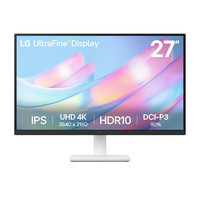 LG 樂金 27US500 27英寸 IPS 顯示器（3840×2160、60Hz、90％DCI-P3、HDR10）