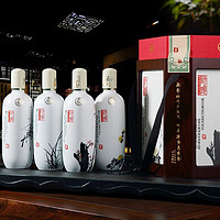 WULIANGYE 五糧液 釀神梅蘭竹菊禮盒 濃香型白酒 58度500ml*4瓶 年貨禮盒