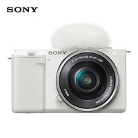 SONY 索尼 ZV-E10L 半畫幅微單相機(jī) 16-50mm標(biāo)準(zhǔn)鏡頭套裝 白色