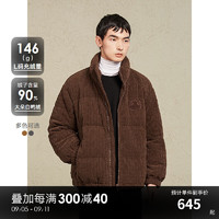 GXG 斷碼清倉！雪尼爾立體提花面包羽絨服