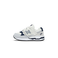 new balance 童鞋 4~7歲男女兒童休閑運(yùn)動(dòng)鞋KV530SRI KV530SRI 白色/淺灰色