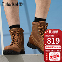 Timberland 男鞋踢不爛馬丁靴秋冬戶外徒步鞋耐磨舒適皮革高幫靴A5YQS A5YQS231/小麥色 43.5