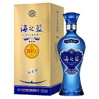 YANGHE 洋河 海之藍(lán) 藍(lán)色經(jīng)典 旗艦版 52%vol 濃香型白酒500ml1瓶
