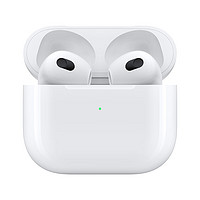 Apple 蘋果 AirPods 3 閃電充電盒版 半入耳式真無線藍牙耳機 白色