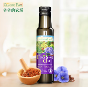 Grandpa's Farm 爺爺?shù)霓r(nóng)場 亞麻籽油 100ml