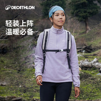 DECATHLON 迪卡儂 男女款戶外半拉鏈抓絨衣 8751783