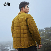 THE NORTH FACE 北面 棉服男戶外保暖立領(lǐng)棉夾克89YU 綠色/1OB