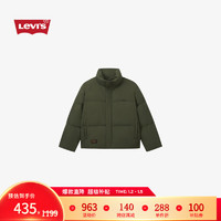 Levi's 李維斯 男士簡約休閑經(jīng)典無帽御寒羽絨服外套