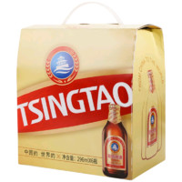 TSINGTAO 青島啤酒 小棕金 296ml*6瓶