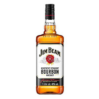 JIM BEAM 金賓 白占邊調(diào)和型1L波本美國(guó)肯塔基州 威士忌洋酒新老包隨機(jī)發(fā)