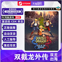 STEAM 蒸汽 正版PC中文游戲 雙截龍外傳 雙龍出海 國區(qū)激活碼CDKey