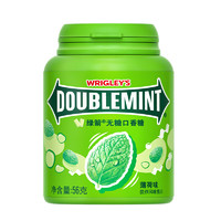 DOUBLEMINT 綠箭 無糖口香糖 薄荷味 56g 約40粒/瓶